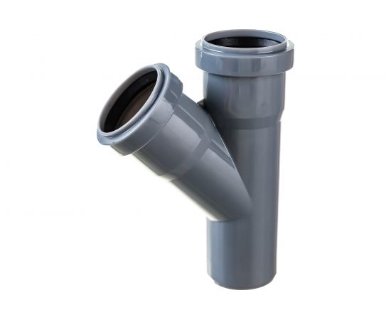Тройник ПОЛИТЭК 50х50/45 градусов 205045 – изображение 2