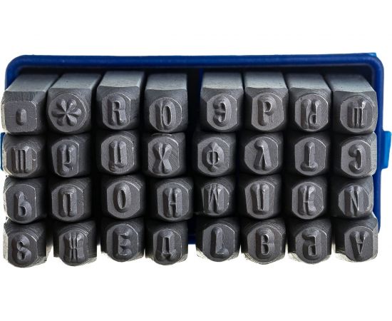 Буквенное клеймо ИНСТУЛС кириллица № 3 стальное HRC 50-55 00001583041 – изображение 2