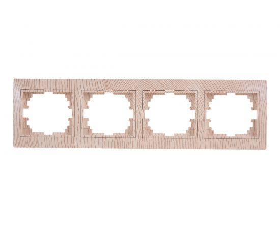 Горизонтальная рамка Intro 150411 на 4 поста, СУ, Plano, сосна Б0030105 – изображение 2