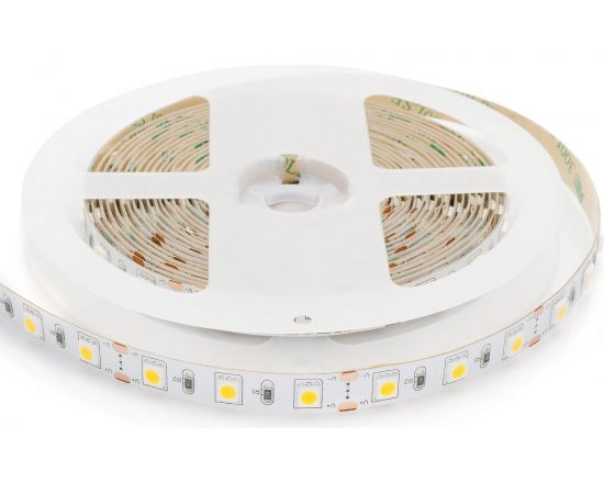 Светодиодная лента Apeyron в блистере, 1м 12В,14,4Вт/м, smd5050, 60д/м, IP20, 700Лм/м, подложка 10мм, дневной белый 224BL – изображение 2