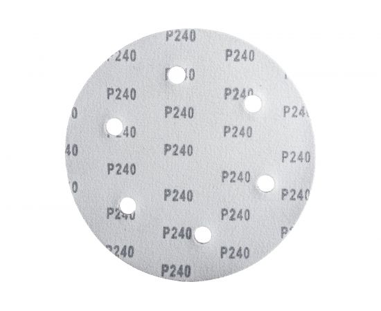Круг шлифовальный (5 шт; 225 мм; P240; 6 отверстий) АЯ-ТЕХ 4673729815031 – изображение 2