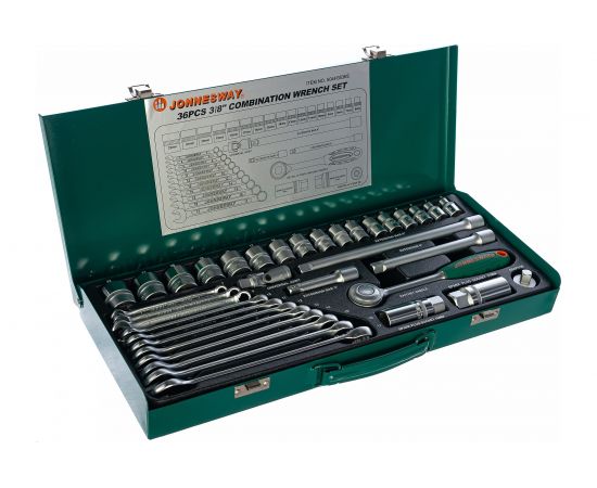 Набор торцевых головок и комбинированных ключей Jonnesway S04H3536S – изображение 2