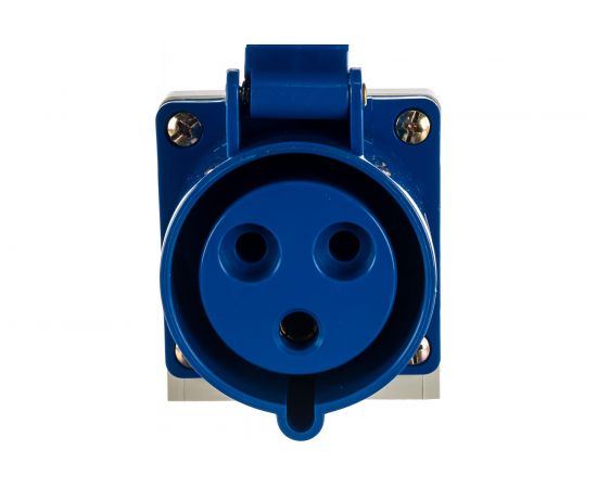 Стационарная наружная розетка ЭРА 123 2Р+РЕ 32А 220В IP44 Б0032877 – изображение 2