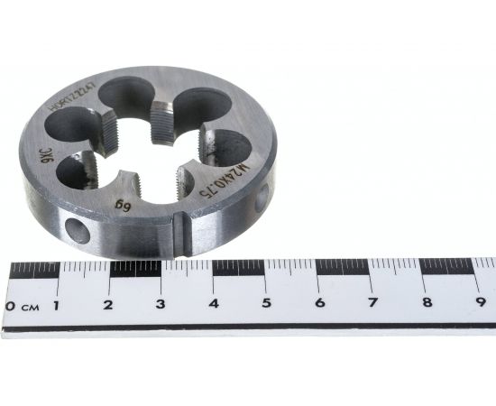 Плашка М 24 х0.75 9ХС HORTZ 204057 – изображение 2