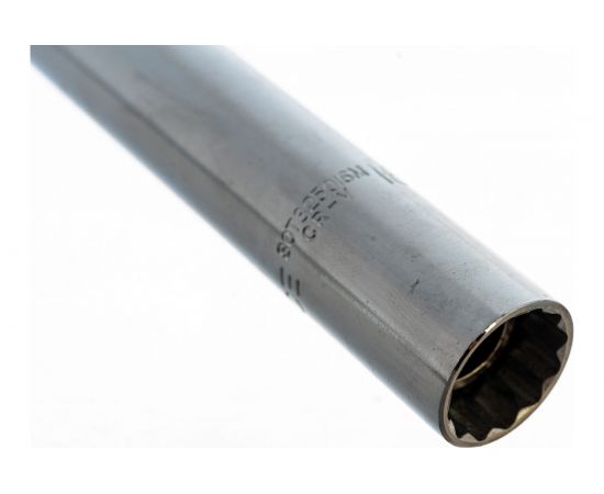 Головка свечная, магнитная, длинная 12-гранная 3/8"", 16 мм, 250 мм FORCE 807325016M – изображение 3