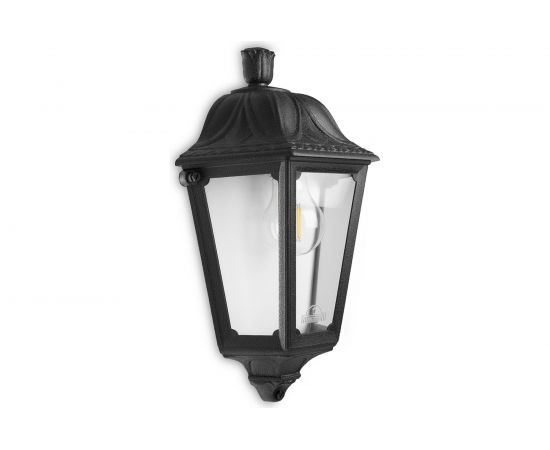 Садово-парковый светильник FERON серии IESSE, НБУ, 230V E27 130х220х350мм черный 11632 – изображение 3