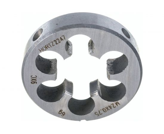 Плашка М 24 х0.75 9ХС HORTZ 204057 – изображение 3