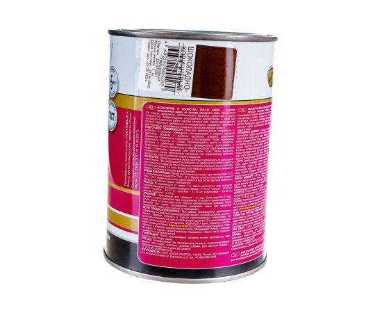 Эмаль Лакра ПФ-115 шоколадно-коричневая, 1 кг 90001010508 – изображение 3