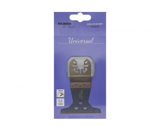 Полотно пильное погружное универсальное (65x40 мм; 18TPI; Bi-M) Hilberg HR9648 – изображение 4