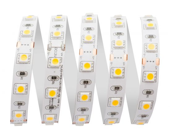 Светодиодная лента Apeyron в блистере, 1м 12В,14,4Вт/м, smd5050, 60д/м, IP20, 700Лм/м, подложка 10мм, дневной белый 224BL – изображение 4