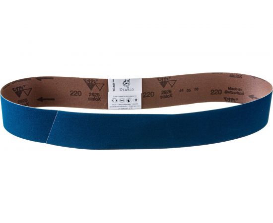 Лента шлифовальная абразивная DIABLO (1 шт; 50x915 мм; P220) для гриндера ABRAFORM AD-SM-50-915-220 – изображение 4