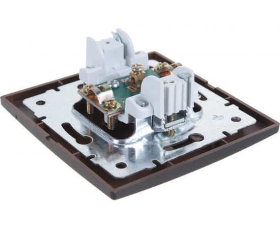 Розетка TV Intro 1-301-05 одиночная, IP20, СУ, Plano, антрацит Б0044573 – изображение 4