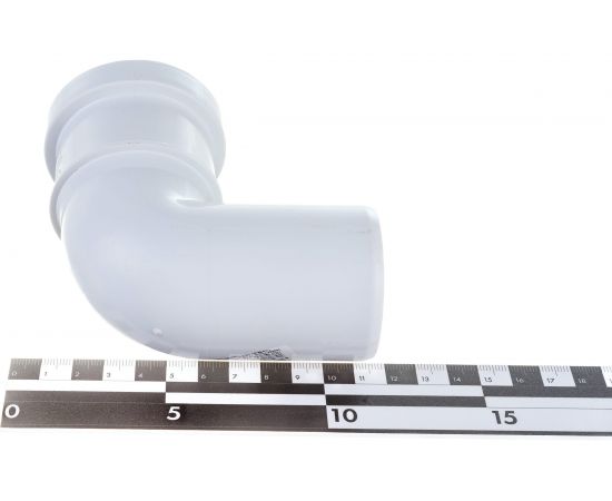 Отвод для бесшумной канализации ПОЛИТЭК из ПП, диаметр 50х87.5 градусов 100005087 – изображение 4