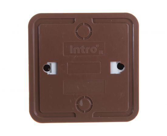 Розетка TV Intro 230110 одиночная, IP20, ОУ, Quadro, венге 240 Б0030127 – изображение 5