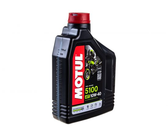 Моторное масло 5100 4T SAE 10W40 2 л MOTUL 104067 – изображение 5