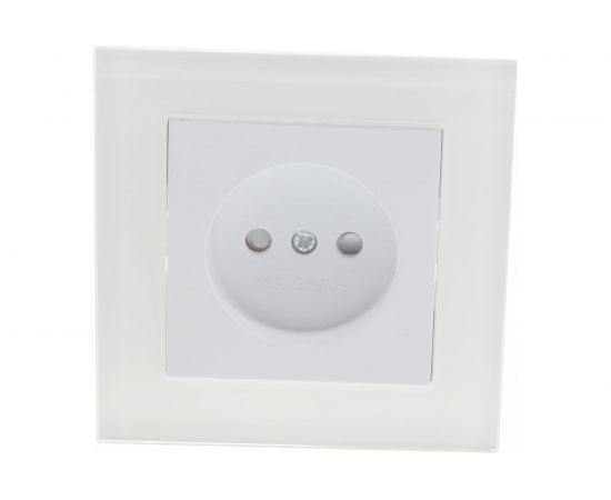 Электрическая 1-местная розетка STEKKER без зазмления, серия Катрин, GLS10-7009-01, белый 39166 – изображение 6