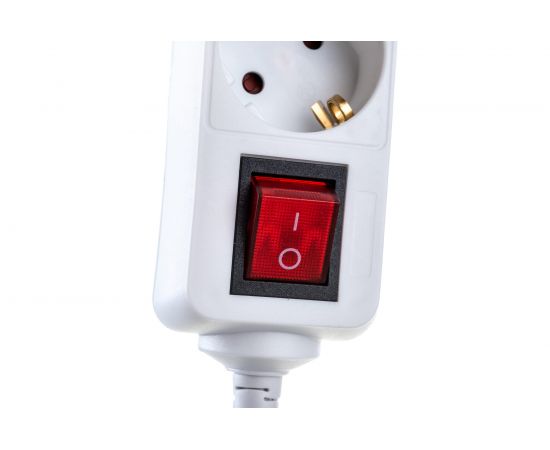 Сетевой удлинитель ФОТОН 16-23ЕS, 2м, 3 розетки, 16А, с выключателем, с заземлением, Белый 24751 – изображение 6