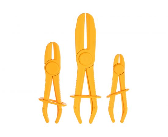 Набор зажимов для резиновых шлангов 3 шт ЭВРИКА ER-86224 