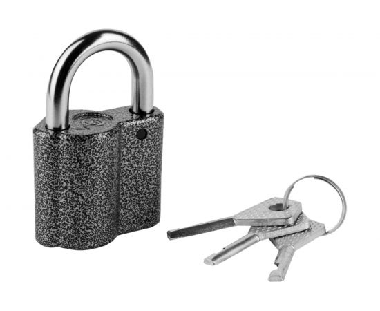 Навесной замок Зубр ВС2-26 дисковый механизм секрета 37220-26 