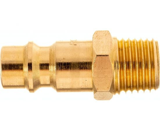 Штуцер наружная резьба 1/4 для быстроразъема ROCKFORCE RF-SE2-2PM 