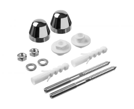 Набор для крепления раковин и писсуаров Зубр цвет хром 44221 