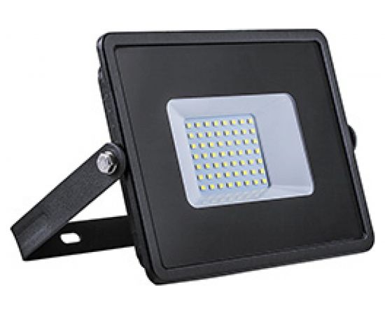 Светодиодный прожектор Feron LL-918 2835 SMD 10W 6400K IP65 AC220V/50Hz черный с матовым стеклом 29489 