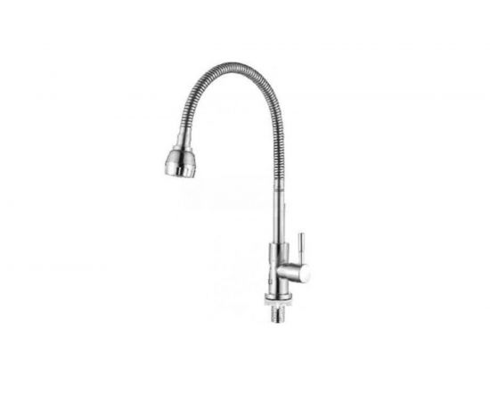 Кран LEDEME моно с гибким изливом L74295 65667 