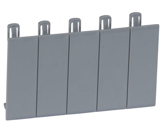 Набор из 5 заглушек - для Plexo3 - разделяемая Legrand серый R746A 001961 