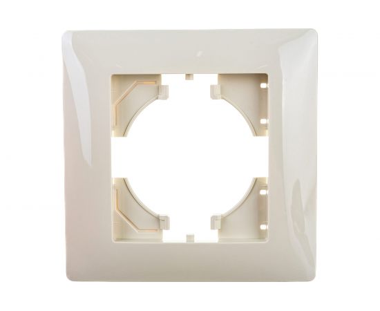 Рамка GUSI ELECTRIC Bravo 1-местная, цвет бежевый С1010-003 