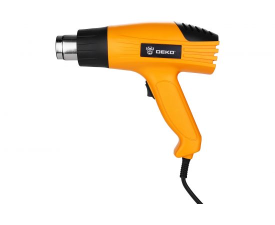 Строительный фен DEKO HG2000W, 2000Вт, 2 скорости, защита от перегрева 063-4166 