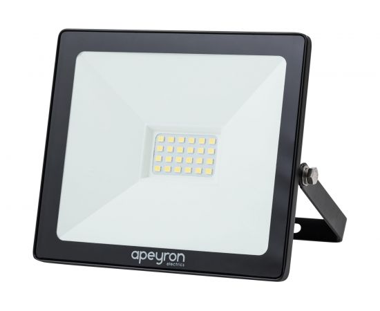 Прожектор Apeyron Led, smd, 30Вт, IP65, 2400Лм, 6500К, 141х121х25мм, черный / 05-39 