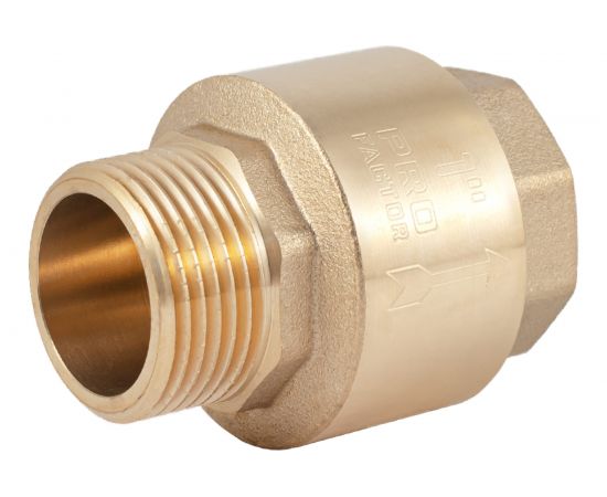Обратный клапан PROFACTOR с латунным штоком, для насосов в/н 1"" PF CV 242FM 