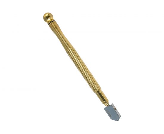 Стеклорез HARDEN металлический масляный,175 мм, резец YG8 570352 – изображение 2