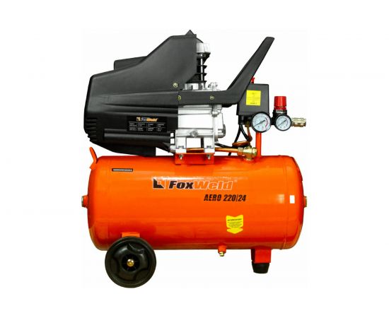 Масляный коаксиальный компрессор FOXWELD AERO 220/24 с комплектом 5940 – изображение 2