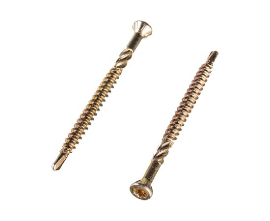 Шуруп для деревянных полов ЕВРОПАРТНЕР самозенкующий, потай TORX 10, ж/п 3,5x45, 50 шт. E1 1413 1 – изображение 2