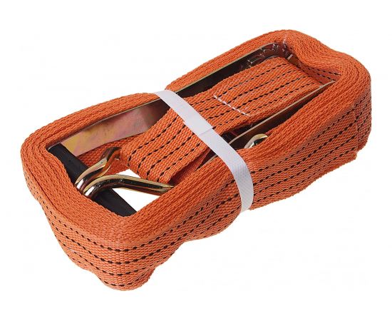 Стяжка для груза с храповиком MEGAPOWER 5000 кг, лента 6 м х 50 мм M-73506S – изображение 2