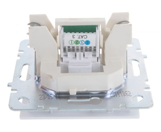 Розетка TV Nilson Selene CAT 3 белый 23111062 – изображение 2