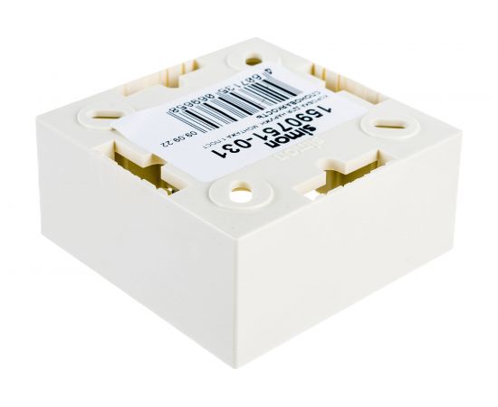 Коробка для наружного монтажа Simon на 1 пост, слоновая кость 20 1590751-031 – изображение 2