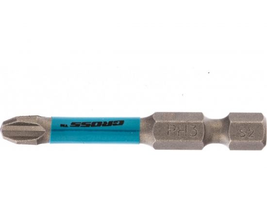 Набор бит торсионных (10 шт; PH3x50 мм) для ударных шуруповертов GROSS 11494 – изображение 2