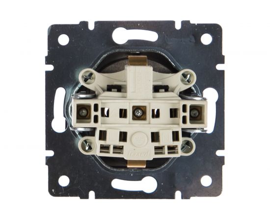 Розетка Lezard, KARINA, с/з, ПБТ, чёрный бархат, 707-4288-122B – изображение 2