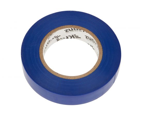 Изолента ПВХ KRANZ 15 мм х 25 м, 0.13 мм, синяя KR-09-2105 – изображение 3