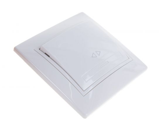 Промежуточный выключатель Lezard MIRA белый с белой вставкой 701-0202-107 – изображение 3