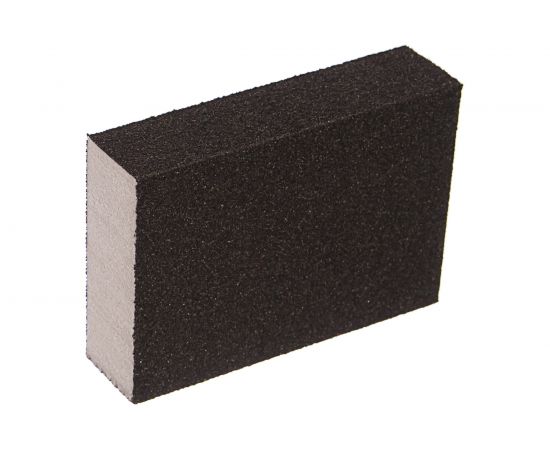 Губка шлифовальная четырехсторонняя (100х68х26 мм; Р80) "МАСТЕР" Зубр 35611-080 – изображение 3