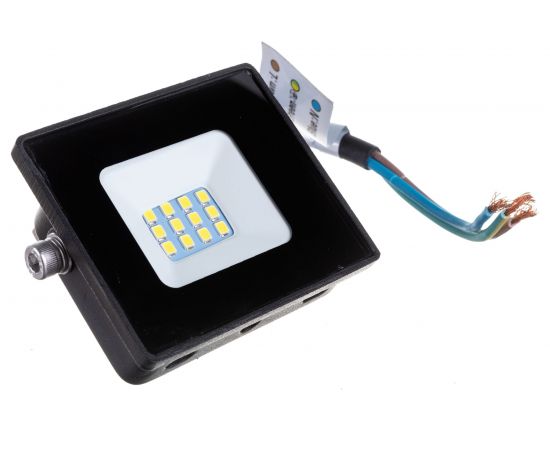 Светодиодный прожектор Feron LL-918 2835 SMD 10W 6400K IP65 AC220V/50Hz черный с матовым стеклом 29489 – изображение 3