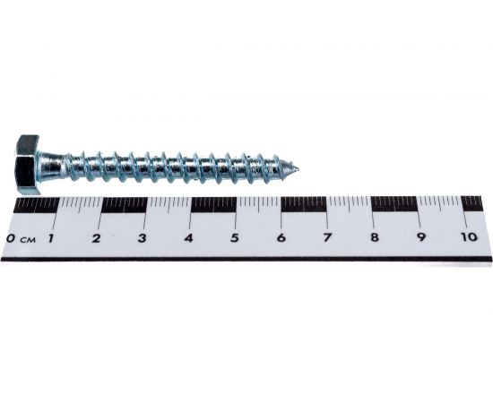 Шуруп глухарь с шестигранной головкой Метизный двор 8,0x60, 50 шт. 4607159063847 – изображение 3