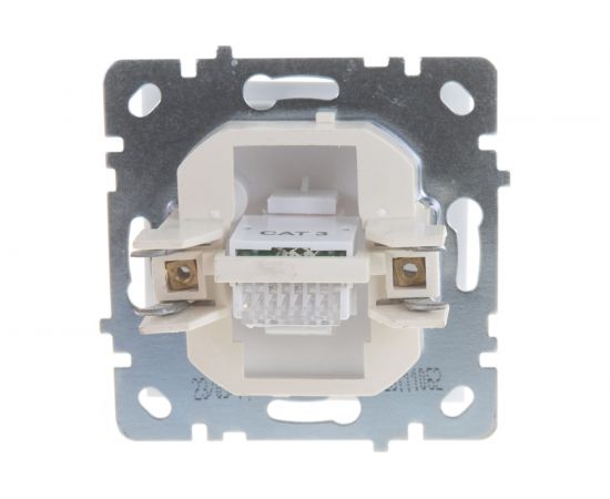 Розетка TV Nilson Selene CAT 3 белый 23111062 – изображение 3