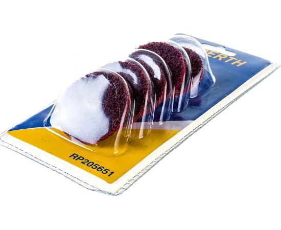 Круг зачистной 50 мм быстросъёмный нетканый жёсткий HPU 5 шт HUBERTH RP205651 – изображение 4