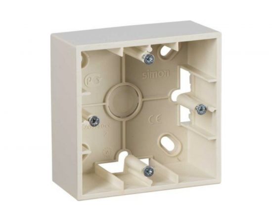 Коробка для наружного монтажа Simon на 1 пост, слоновая кость 20 1590751-031 – изображение 4
