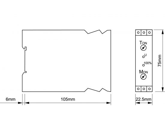 Однофазное устройство плавного пуска TELE TSG 2,2 230VAC 490251 – изображение 4