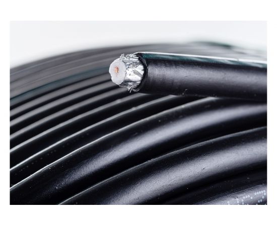 Коаксиальный кабель PROconnect SAT 703 B, Cu/Al/Al, 75%, 75 Ом, бухта 100м, черный OUTDOOR 01-2436-1 – изображение 6